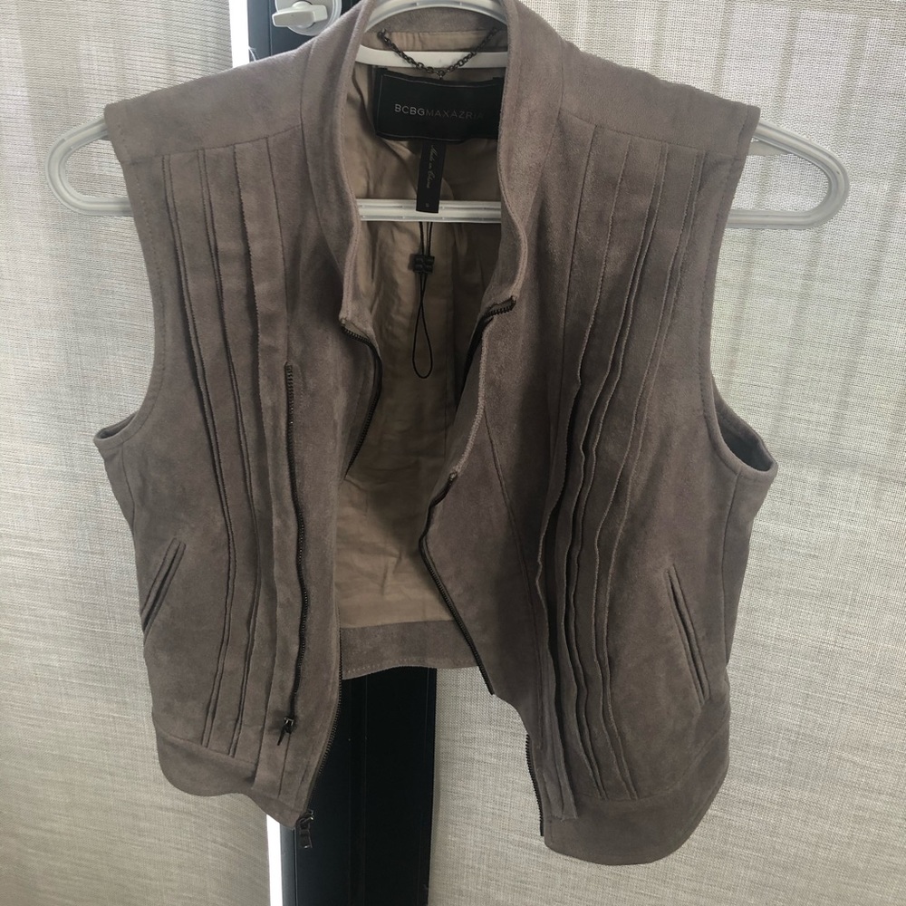 BCBG MaxAzria genuine suede west